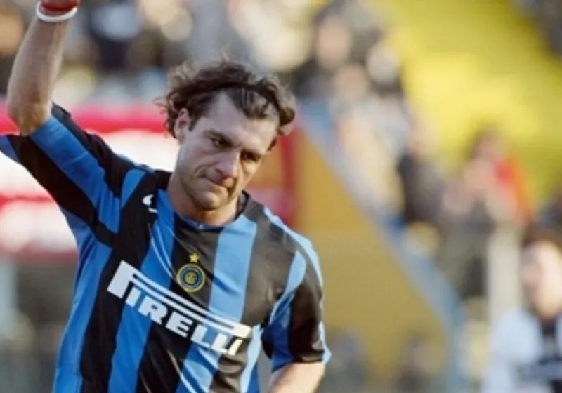 Christian Vieri trong màu áo đội tuyển quốc gia